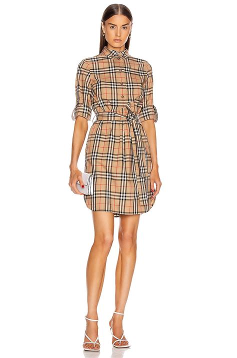 shirt dress burberry|burberry long sleeve evening dresses.